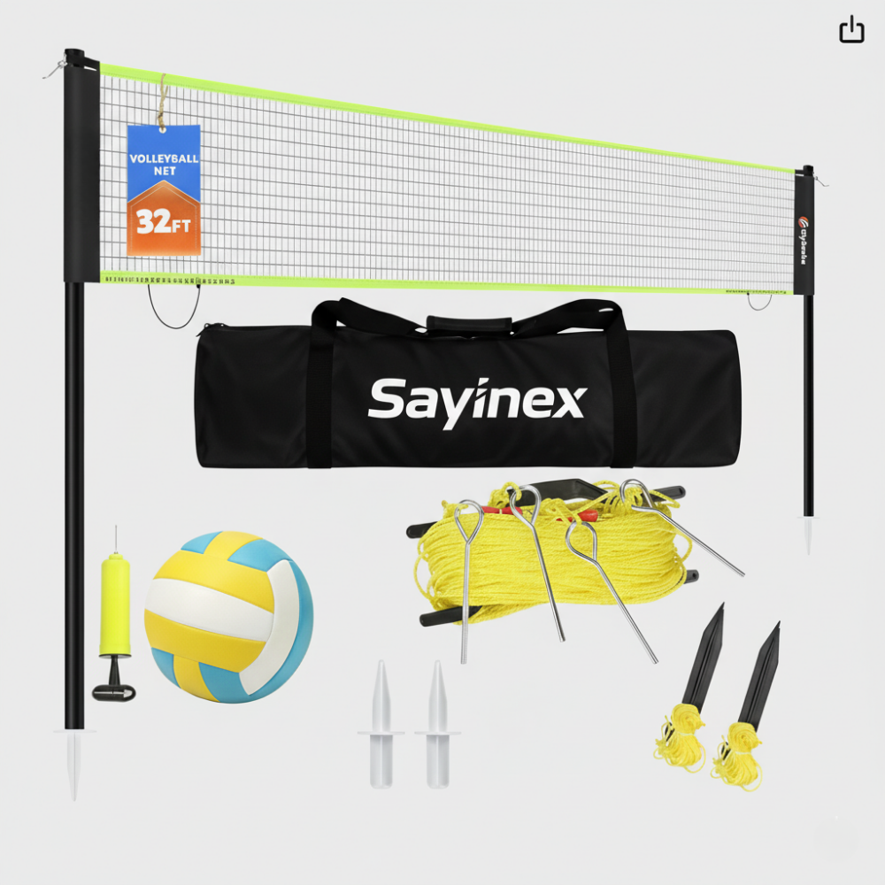 Sayinex Outdoor Volleyball Set