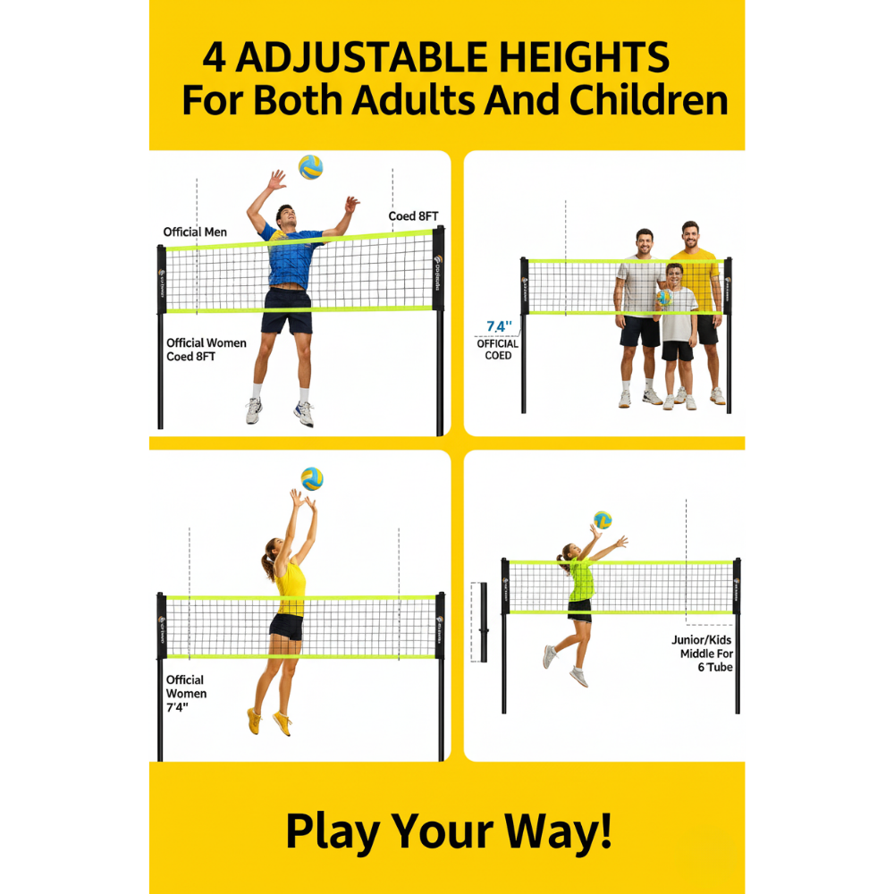 Sayinex Outdoor Volleyball Set